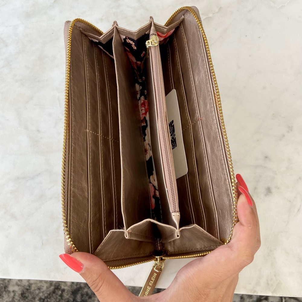 Anne Klein Faux Leather Wallet